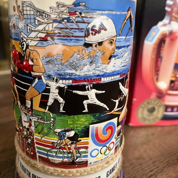 Anheuser Busch 1988 Olympic Summer Games Stein - Picture 5 of 9